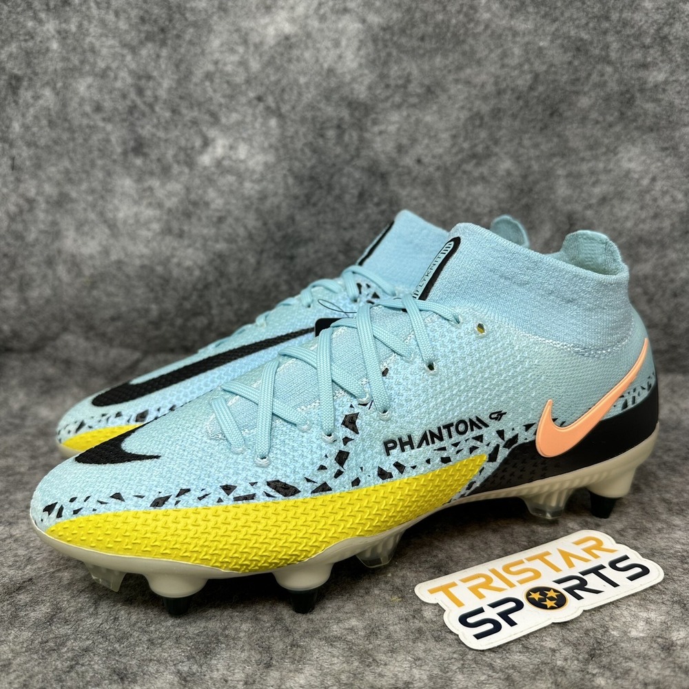 Nike Phantom GT2 Elite SG Pro Soccer Cleats Mens 6 Glacier Ice Lucent Pk Bosnia